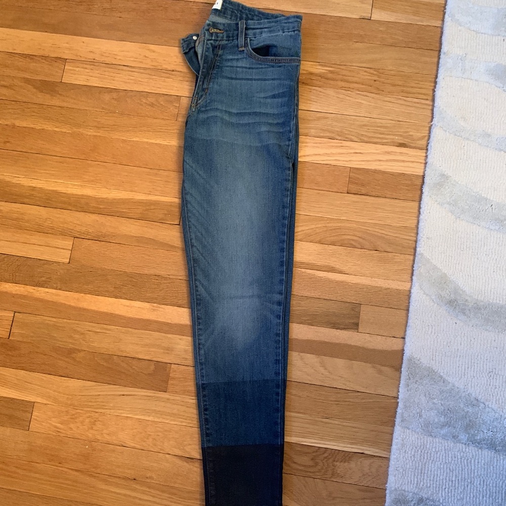 Flying monkey blue jeans